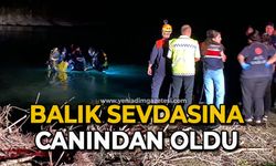 Balık sevdasına canından oldu