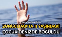 Zonguldak'ta 11 yaşındaki çocuk denizde boğuldu