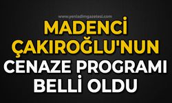 Madenci Çakıroğlu'nun cenaze programı belli oldu