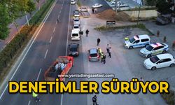 Dron destekli denetimler sürüyor