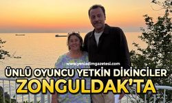Ünlü oyuncu Yetkin Dikinciler Zonguldak'ta