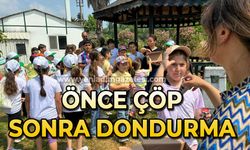 Önce çöp sonra dondurma