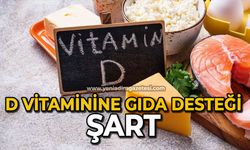 D vitaminine gıda desteği şart