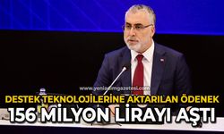 Destek teknolojilerine aktarılan ödenek; 156 milyon lirayı aştı