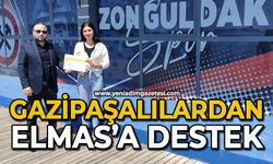 Gazipaşalılardan Elmas’a destek
