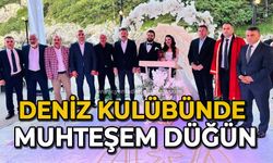Deniz kulübünde muhteşem düğün