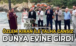 Özlem Kıran ile Talha Cansız dünya evine girdi