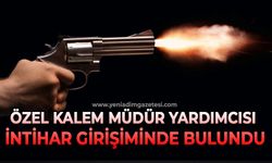 Özel Kalem Müdür Yardımcısı intihar girişiminde bulundu