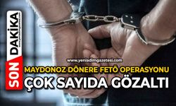 Maydonoz Döner'e FETÖ operasyonu: Çok sayıda gözaltı