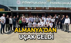 Almanya’dan uçak geldi
