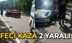 Feci kaza: 2 yaralı