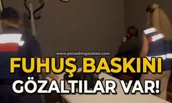 Fuhuş baskını: 5 gözaltı