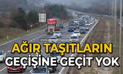 Ağır taşıtların geçişine izin yok