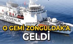O gemi Zonguldak’a geldi