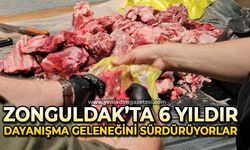Zonguldak’ta altı yıldır dayanışma geleneğini sürdürüyorlar