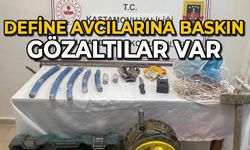 Define avcılarına suçüstü baskın: 2 tutuklama