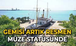 Gemisi artık resmen müze statüsünde
