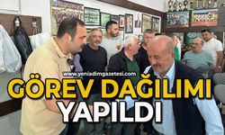 Görev dağılımı yapıldı
