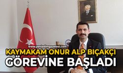 Kaymakam Onur Alp Bıçakçı, Devrek’teki görevine başladı