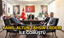 Kamil Altun Tahsin Erdem ile görüştü