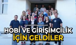 Hobi ve girişimcilik için geldiler