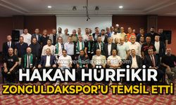 Hakan Hürfikir Zonguldakspor'u temsil etti