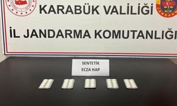 50 adet sentetik ecza yakalandı