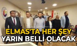 Elmas'ta her şey yarın belli olacak