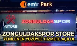 Zonguldakspor Store yenilenen yüzüyle hizmete açıldı