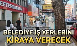 Belediye iş yerlerini kirayı verecek