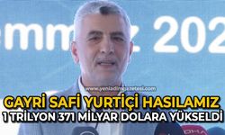Gayri safi yurtiçi hasılamız 1 trilyon 371 milyar dolara yükseldi