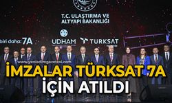 İmzalar TÜRKSAT 7A için atıldı