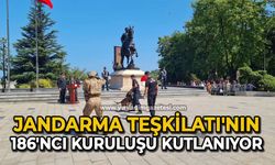 Jandarma Teşkilatı'nın 186'ncı kuruluşu kutlanıyor