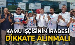 Kamu işçisinin iradesi dikkate alınmalı