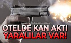 Otelde silahlı kavga: Yaralılar  var!