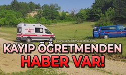 Kayıp öğretmenden haber var