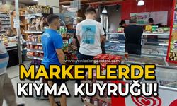 Marketlerde kıyma kuyruğu