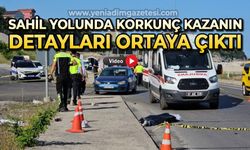 Sahil yolunda korkunç kazanın detayları ortaya çıktı