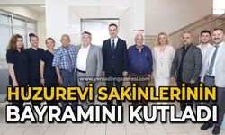 Rektör Özölçer Merkez Huzurevi sakinlerinin Kurban Bayramı’nı kutladı