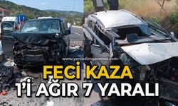 Feci kaza: 1’i ağır 7 yaralı