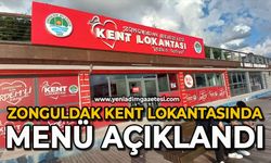 Zonguldak kent lokantasında menü açıklandı
