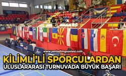 Kilimli’li sporculardan uluslararası turnuvada büyük başarı