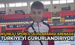 Kilimlili sporcu uluslararası arenada Türkiye'yi gururlandırıyor