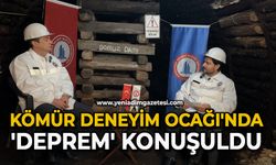 Kömür Deneyim Ocağı'nda 'Deprem' konuşuldu