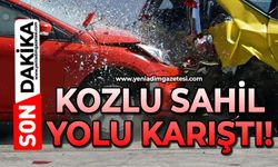 Kozlu sahil yolu karıştı!