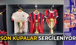 Son kupalar sergileniyor