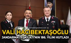 Vali Hacıbektaşoğlu, Jandarma Teşkilatı’nın 186. yılını kutladı
