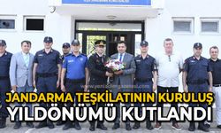Jandarma teşkilatının kuruluş yıldönümü kutlandı