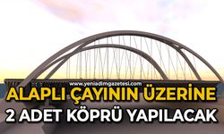 Alaplı çayının üzerine 2 adet köprü yapılacak