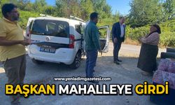 Başkan mahalleye girdi